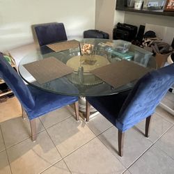 Glass Dinner Table