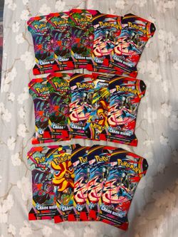 CHAOS RISING SINGLE BLASTER SLEEVE PACK POKEMON CARD TCG