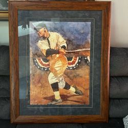 Honus Wagner 1909 World Series Print By Bart Forbes