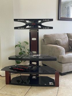 Mount TV and glass table