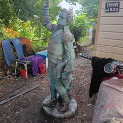 Rare Ethan Allen Green Mountain 5 Foot Statue