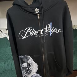 SDL Blue Strips Zip Up