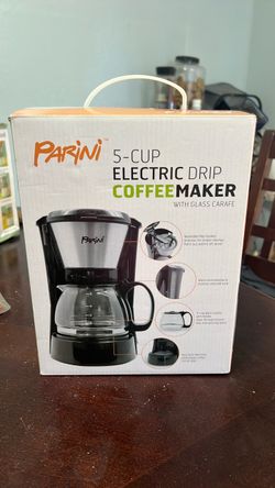 Parini Electric Drip Coffee Maker 5 Cup