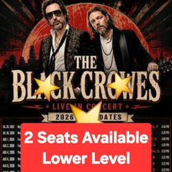 The Black Crowes Tickets 
