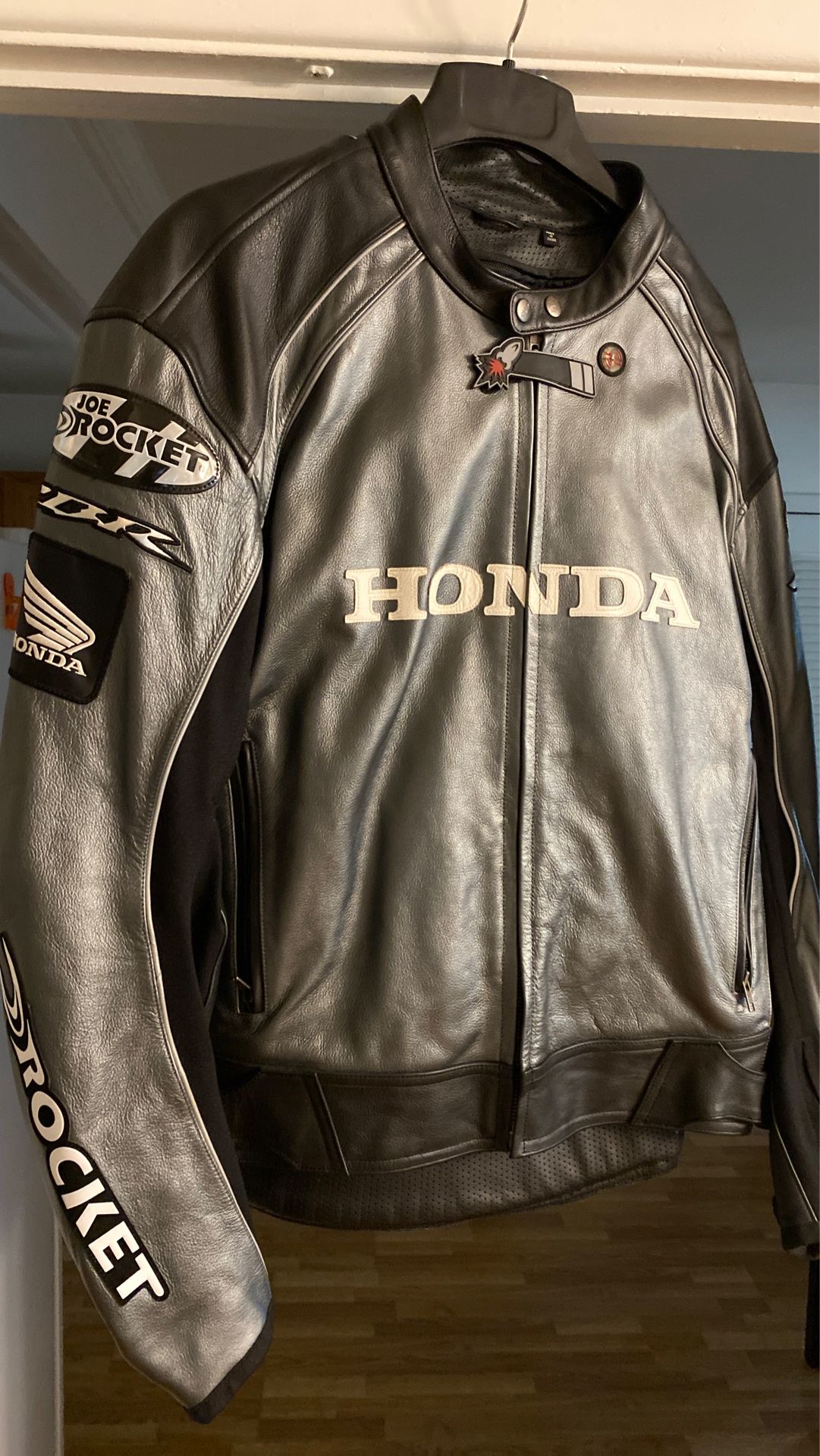 Honda Joe Rocket CBR Leather Jacket size 52