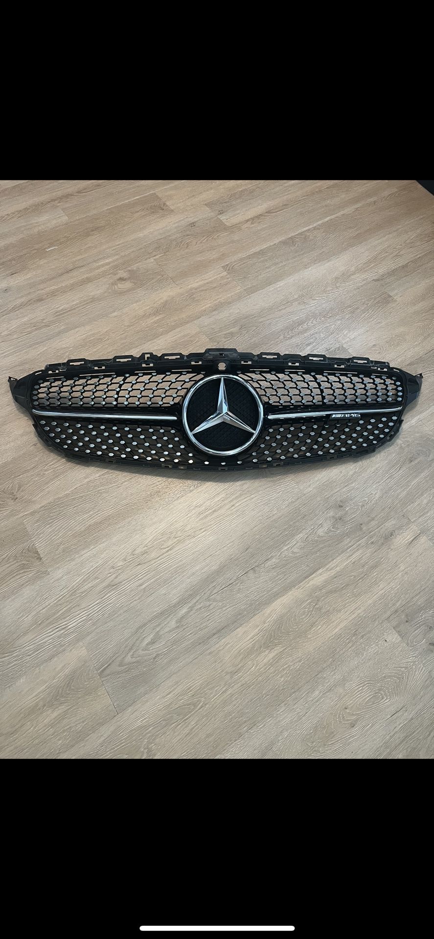 2017 Oem Amg Grille For C Class Mercedes 