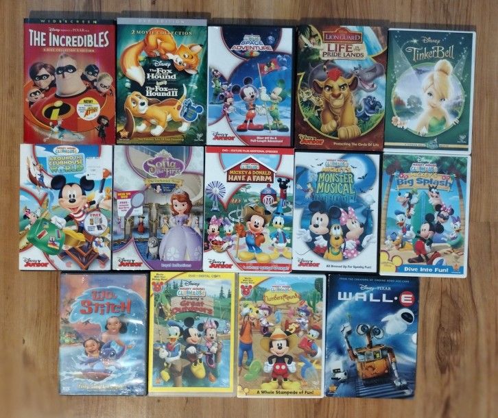 SUPER DEAL**Disney Kids Movies (DVD)