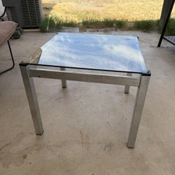 Glass Table $50