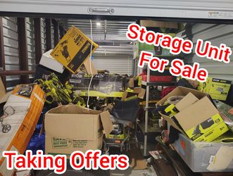 STORAGE UNIT FULL OF TOOLS, PARTS & EQUIPMENT