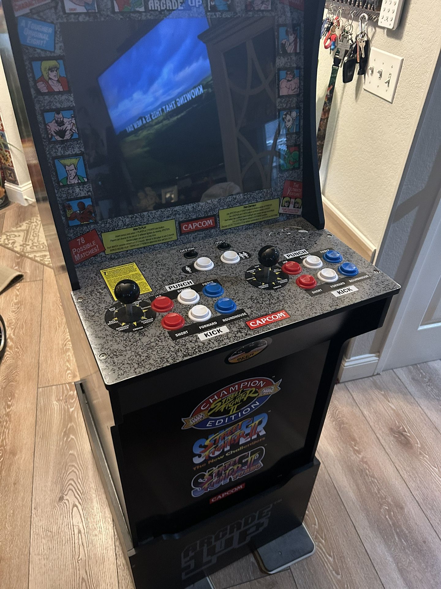 Street Fighter 2 Edition Arcade 1 Up