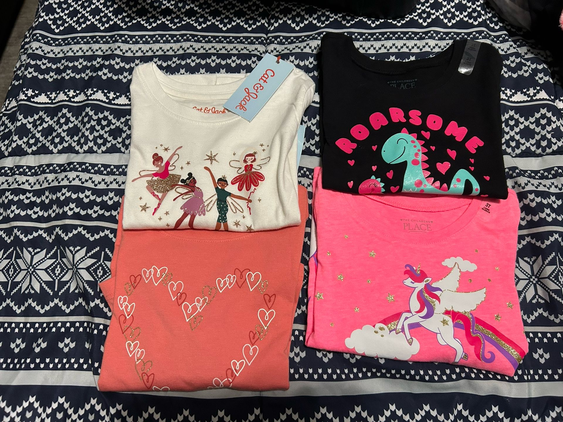 Toddler Girl Long Sleeve Shirt 