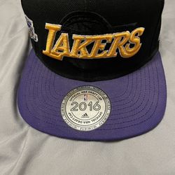 Lakers hat.