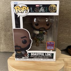 Funko pop BOASTFUL LOKI