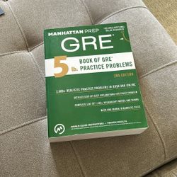 Manhattan Prep GRE Book