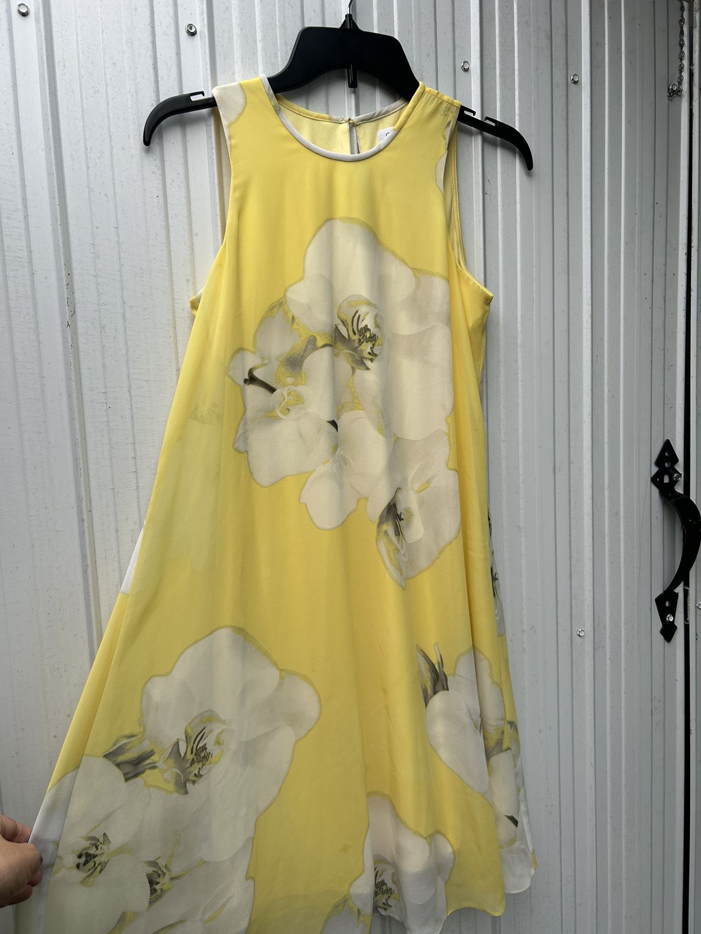 CK Size 2 Dress, Yellow