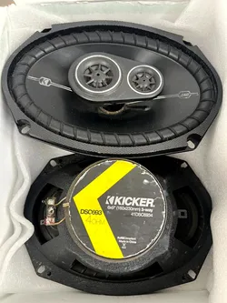KICKER DSC693 6x9 3-Way Speakers Pair – Tested
