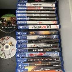 4 In 1 Printer, PS4 Games, Xbox One And 360 Games, Dvd’s 