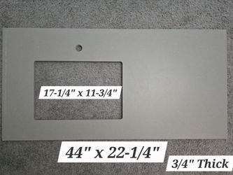 2x Countertops Lava Stone