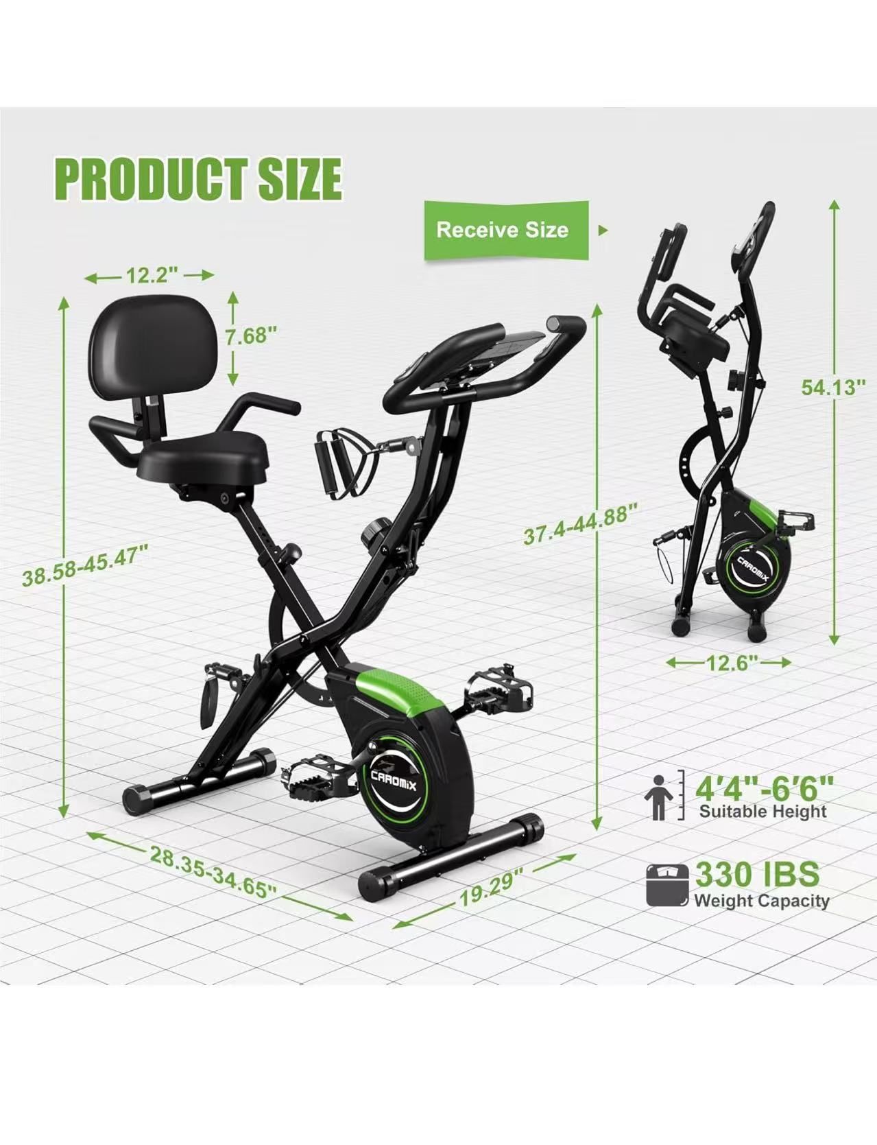 š„ON SALEš„Caromix Folding Exercise Bike