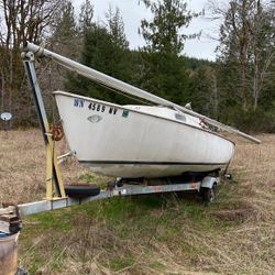 Sailboat  with Trailer