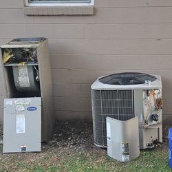 Complete 3 Ton Carrier/Bryant Heat Pump System – AC & Heat,  Removed For New Upgrade