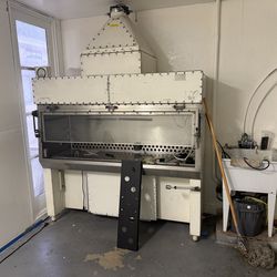 Industrial fumes extractor