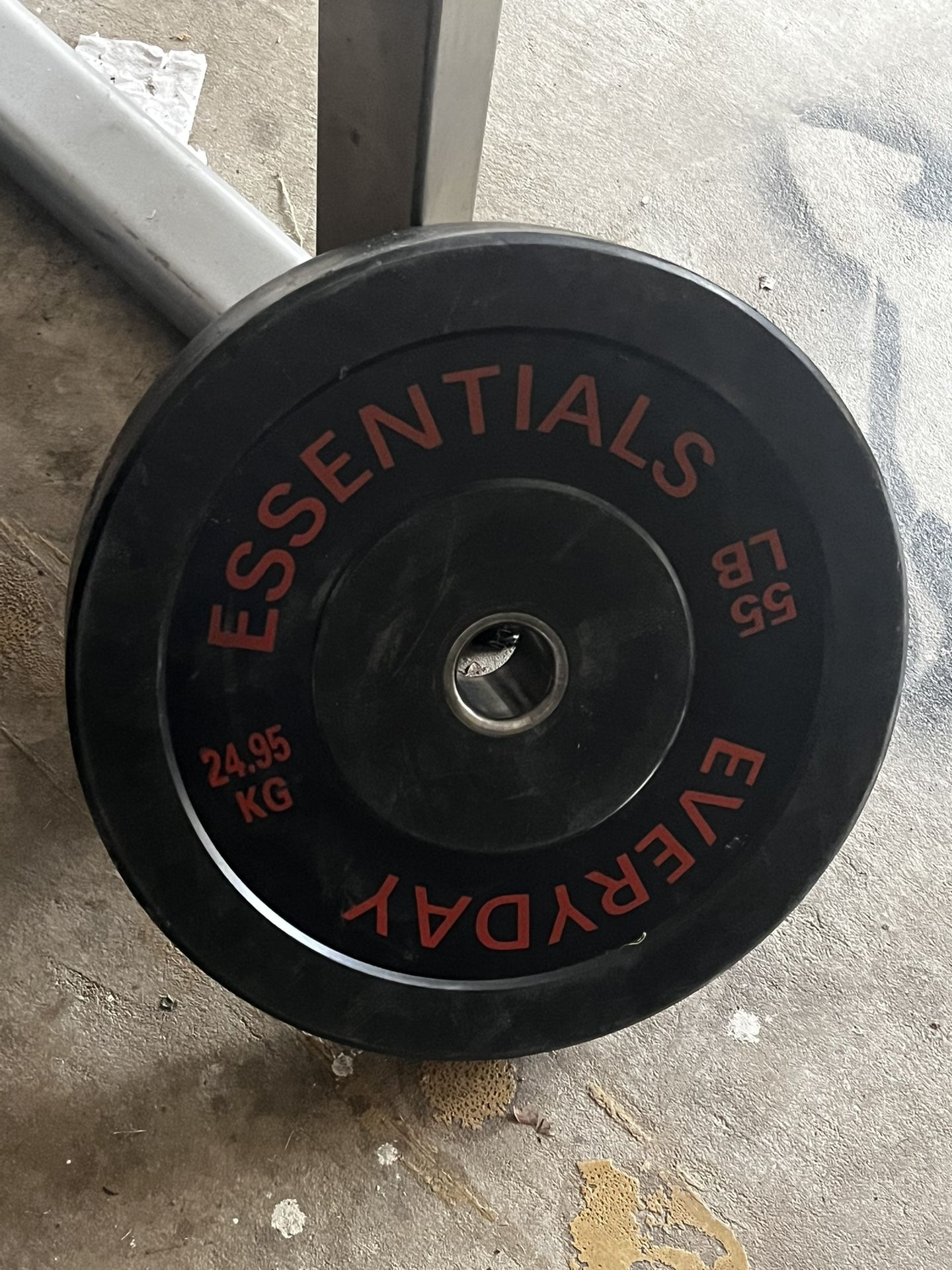 55 Lb Bumper Plates