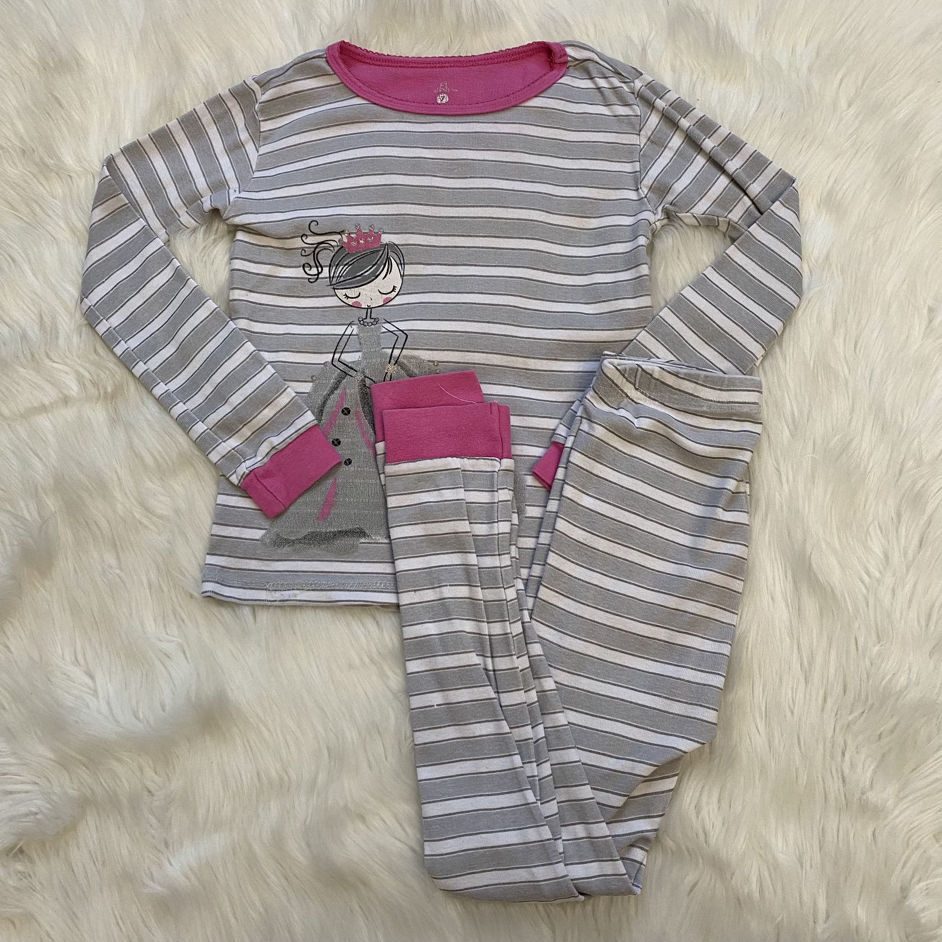 Petit Lem Girls Pajama Set Size 7