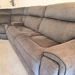 6 Piece Reclining Sectional