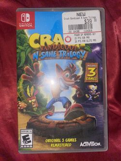 Crash Bandicoot Insane Trilogy Switch