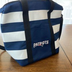 New England Patriots Insulated Cooler Tote Bag