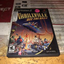PS2 Game Thrillville Off The Rails 