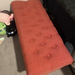 Red Ottoman 
