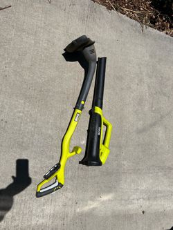 Ryobi weed eater and blower