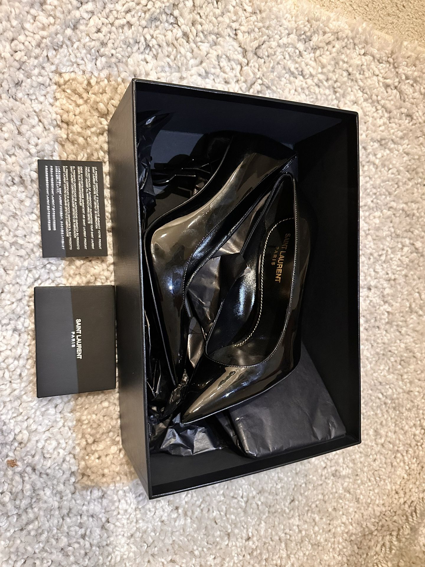 SAINT LAURENT OPYUM HEELS