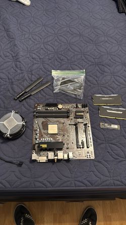 CPU, motherboard,ram,ssd