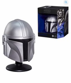 Star Wars Black Series Mandalorian Mini Helmet 6” New