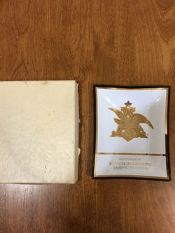 Vintage Busch ashtray