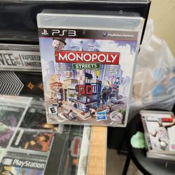 Factory Sealed Monopoly Streets (Sony PlayStation 3, PS3) Brand NEW