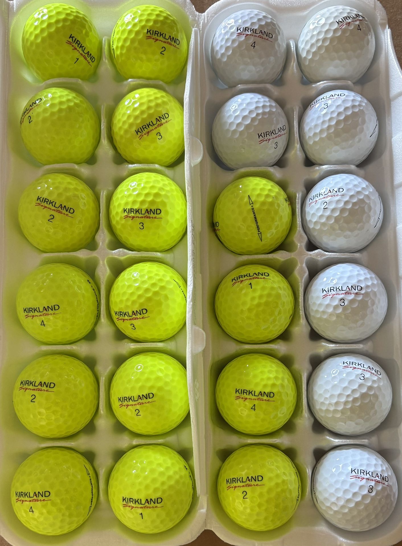 2 Dozen Like New Kirkland Golf Balls As Pictured ⛳️ ——— 