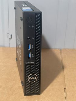 Dell 3000 Micro PC 12thGen i3-12100T 250SSD 16Gb 11Pro WiFi Charger *Faster than Core i7-9700*