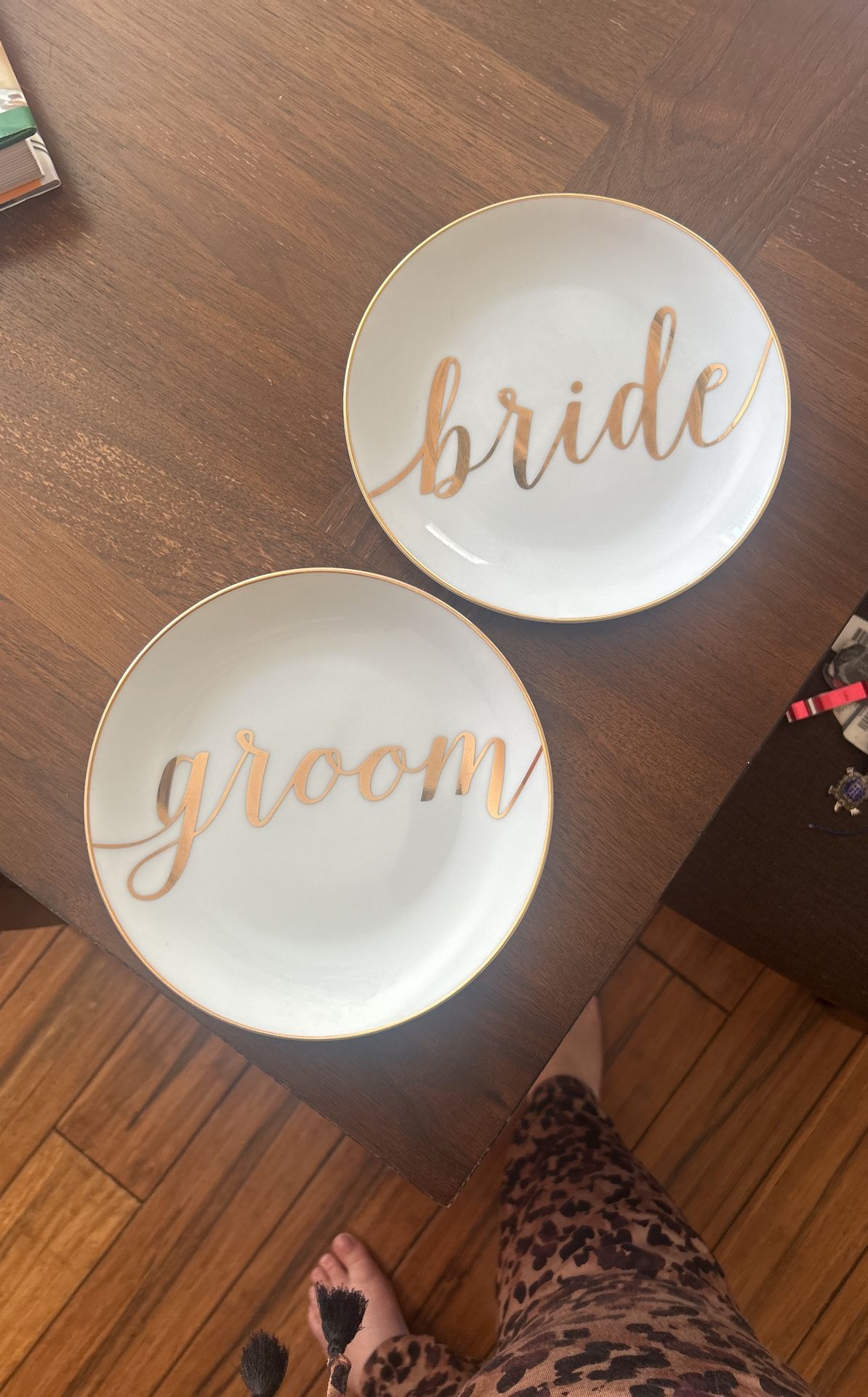 Bride And Groom Plate