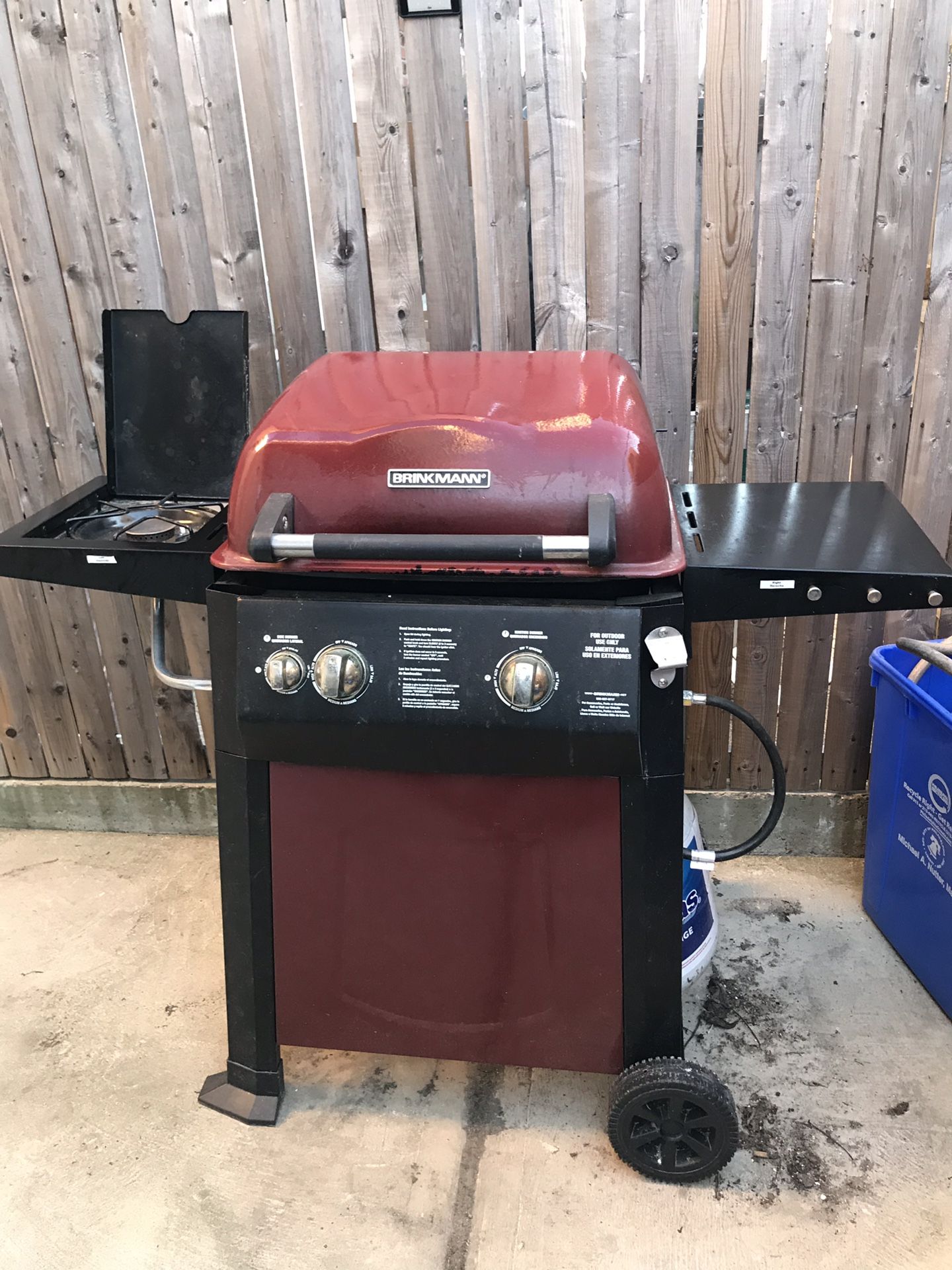 Brinkman Gas BBQ Grill