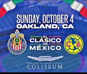 Chivas vs America clasico en Oakland