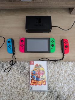 Nintendo switch + 2 controllers