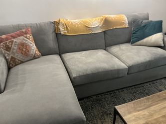 Crate and Barrel 2-Piece Sectional