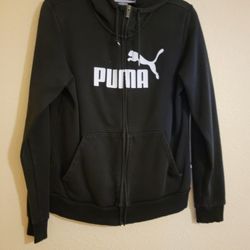 Puma Sz. MEDIUM Black Hoodie