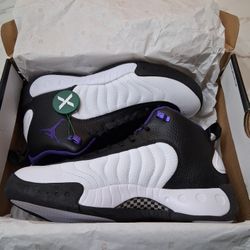 Jordan Jumpman Pro  White/Field Purple-Black - White