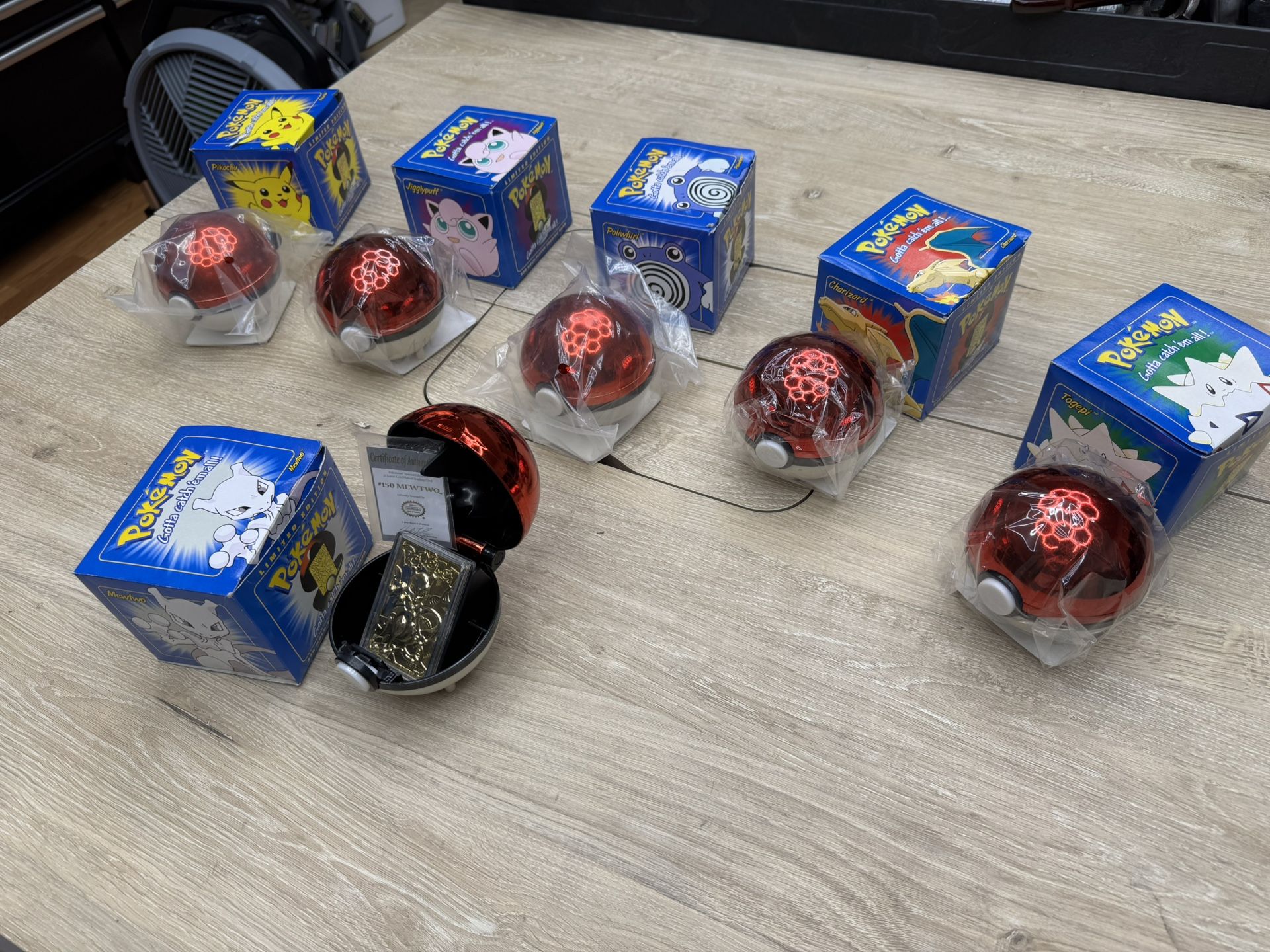 1999 Burger King 23K Gold-Plated Pokémon Cards (FACTORY SEALED)