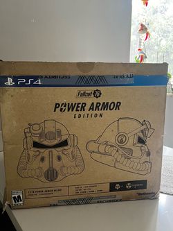 Bethesda Fallout 76 Power Armor Collector's Edition PS4 Bundle READ DESCRIPTION